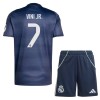 Camiseta de fútbol Real Madrid Vini JR 7 Niño 2ª equipación 2025-26 Camiseta de fútbol Real Madrid Vini JR 7 Niño 2ª equipación 2025-26